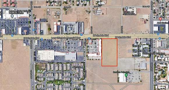 Commercial Land for Sale in Palmdale, California