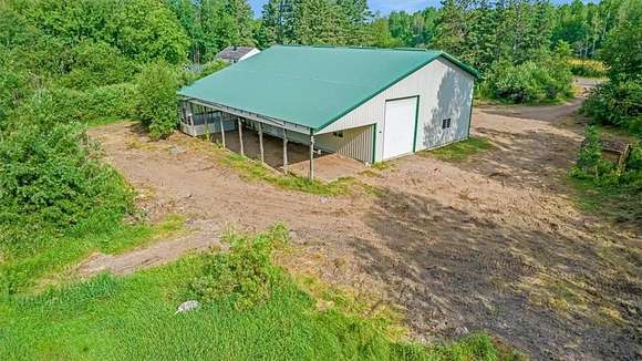 18 Acres of Recreational Land with Home for Sale in Wrenshall, Minnesota