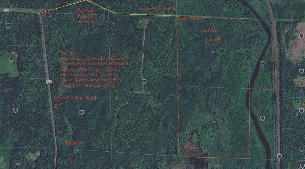 91.63 Acres of Recreational Land for Sale in Cloquet, Minnesota