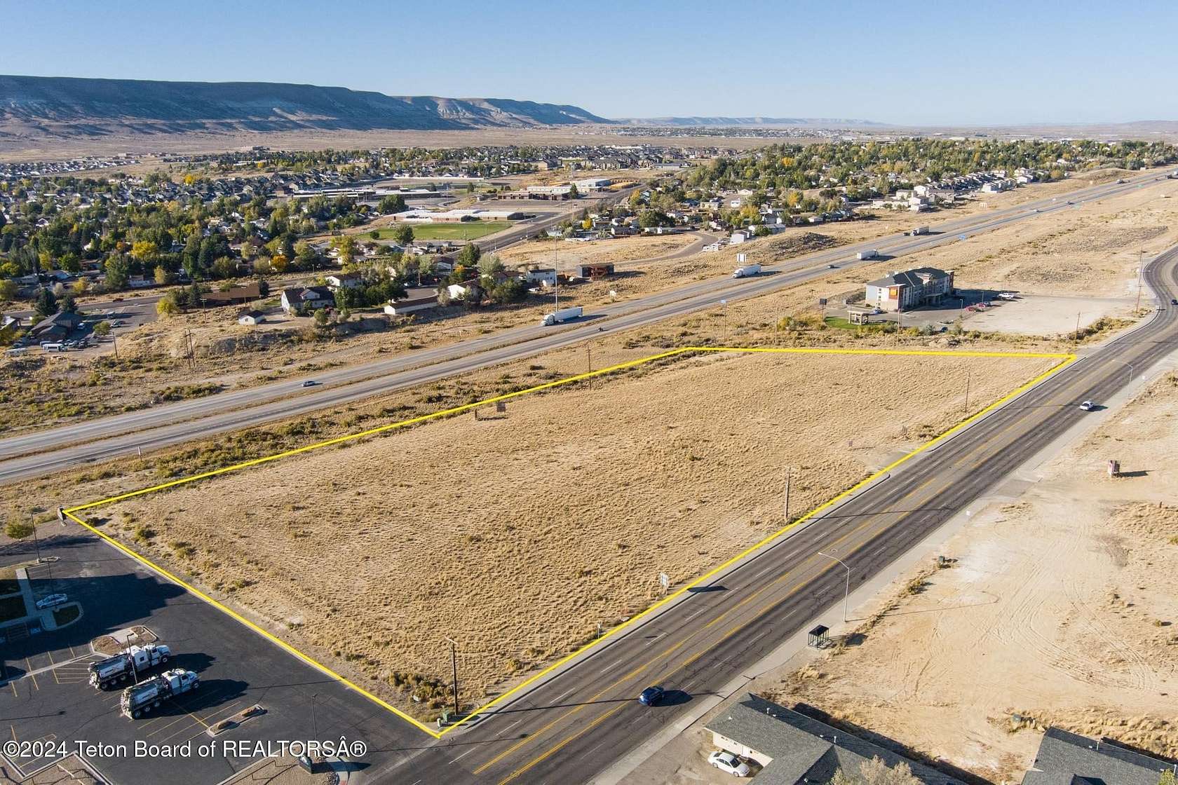 6.9 Acres of Commercial Land for Sale in Rock Springs, Wyoming