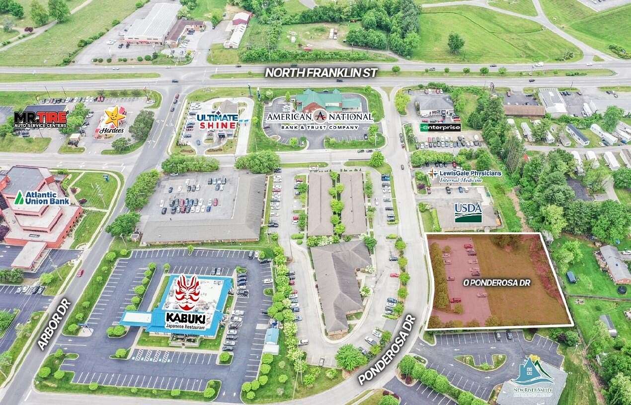 0.99 Acres of Commercial Land for Sale in Christiansburg, Virginia