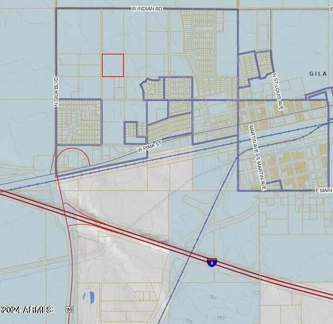 9.6 Acres of Residential Land for Sale in Gila Bend, Arizona