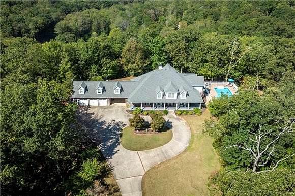 14.85 Acres of Land with Home for Sale in Jasper, Georgia