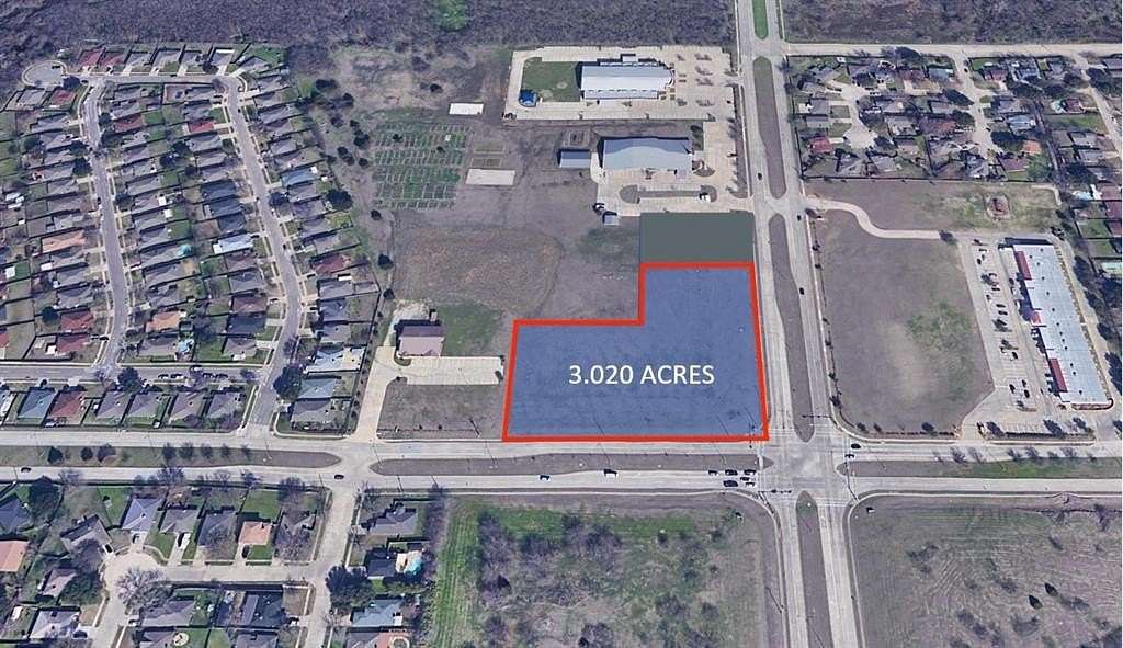 3.02 Acres of Commercial Land for Sale in Arlington, Texas