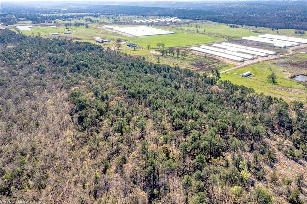 60.59 Acres of Land for Sale in Booneville, Arkansas