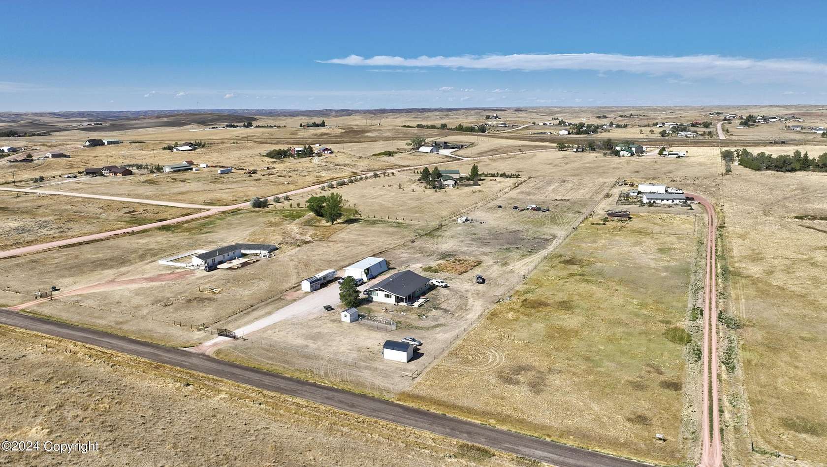 5.08 Acres of Residential Land with Home for Sale in Gillette, Wyoming