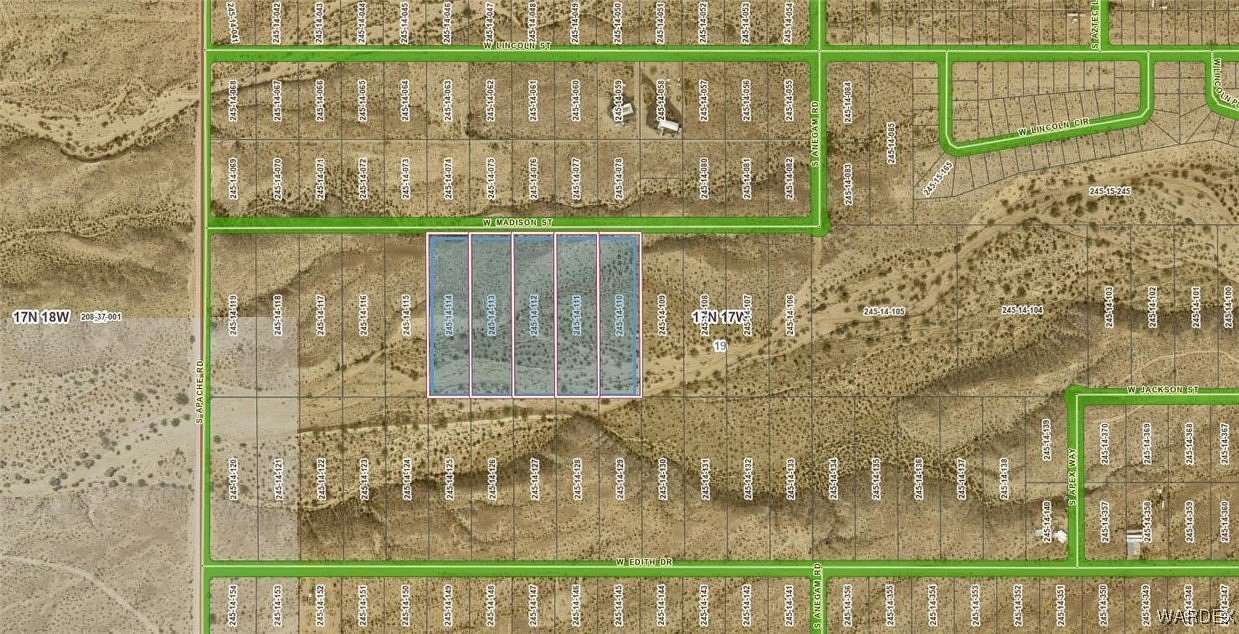 11.8 Acres of Land for Sale in Yucca, Arizona