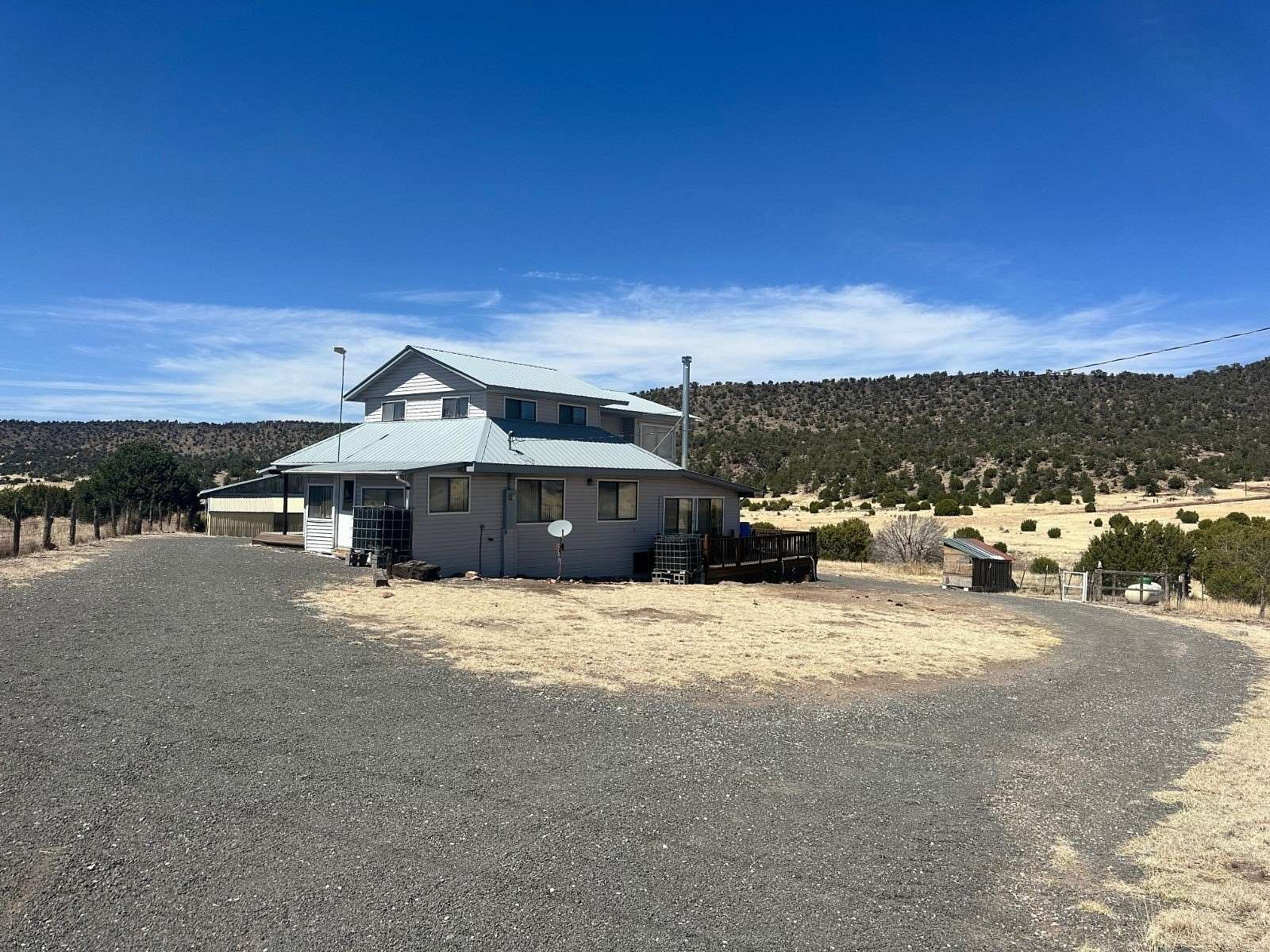 24.5 Acres of Land with Home for Sale in Quemado, New Mexico