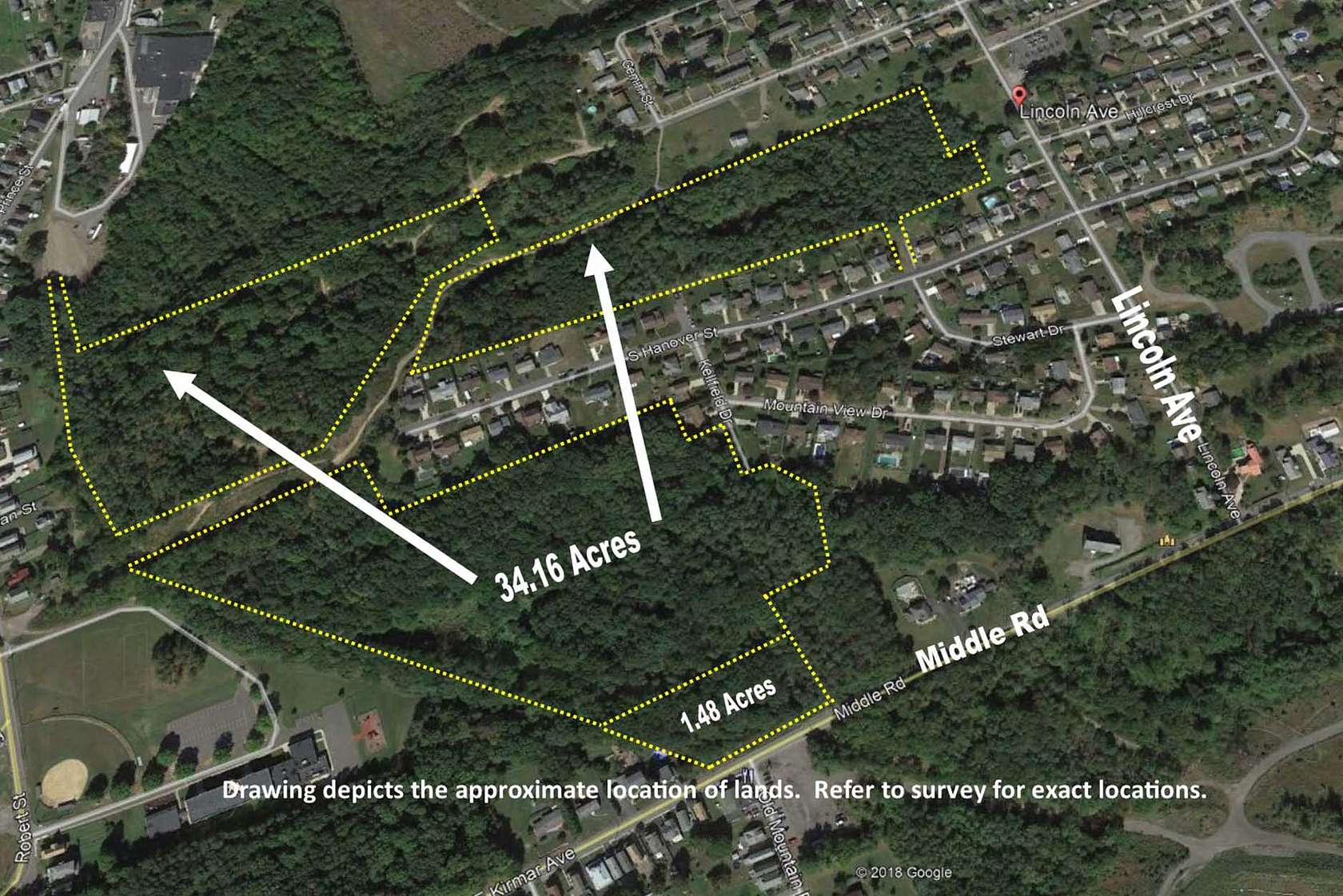 35.64 Acres of Land for Sale in Nanticoke, Pennsylvania