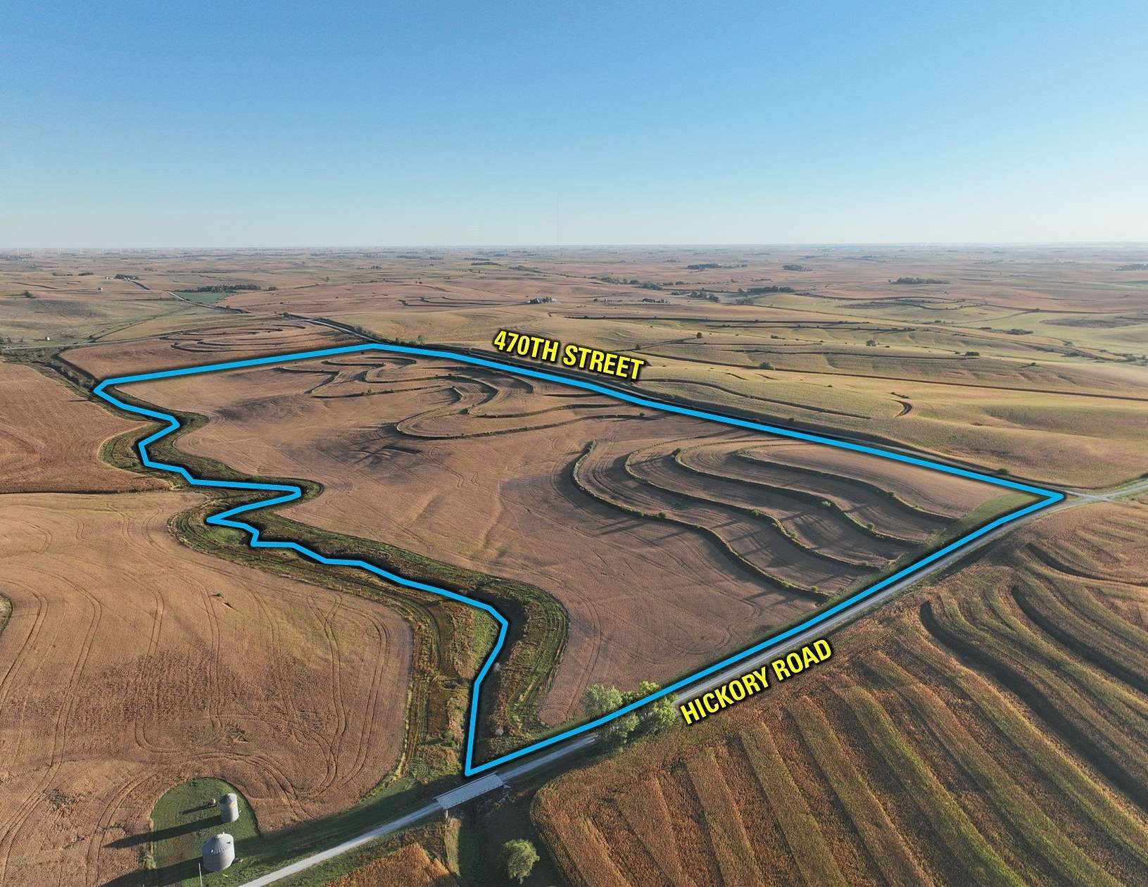 128 Acres of Recreational Land & Farm for Sale in Oakland, Iowa