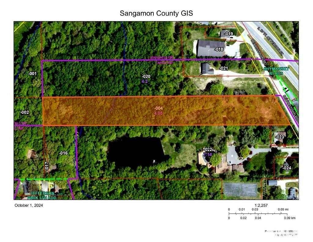 5 Acres of Residential Land for Sale in Springfield, Illinois