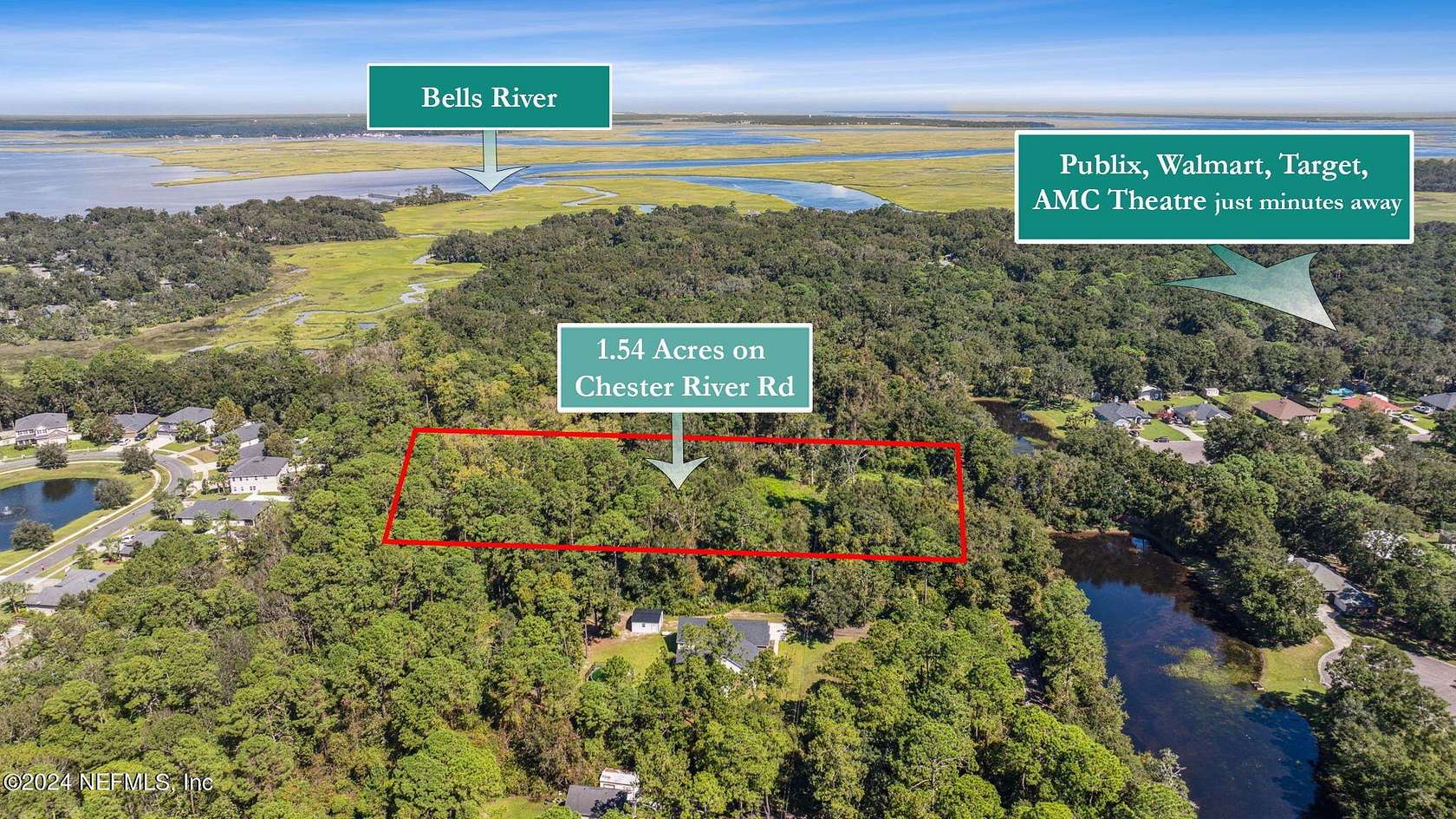 1.54 Acres of Residential Land for Sale in Yulee, Florida