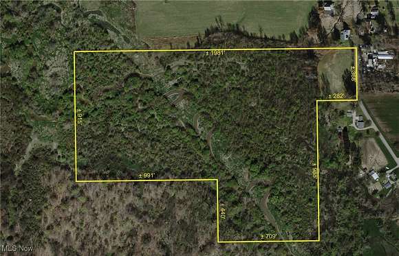 45.25 Acres of Recreational Land for Auction in Alliance, Ohio