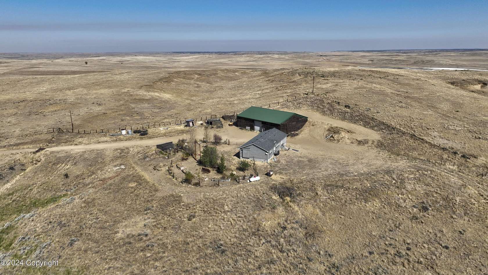 52.58 Acres of Land with Home for Sale in Gillette, Wyoming