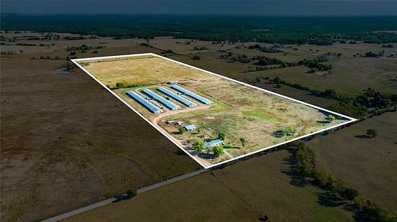 60 Acres of Agricultural Land with Home for Sale in Locust Grove, Oklahoma