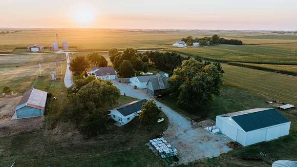 30 Acres of Agricultural Land with Home for Sale in Milford, Nebraska