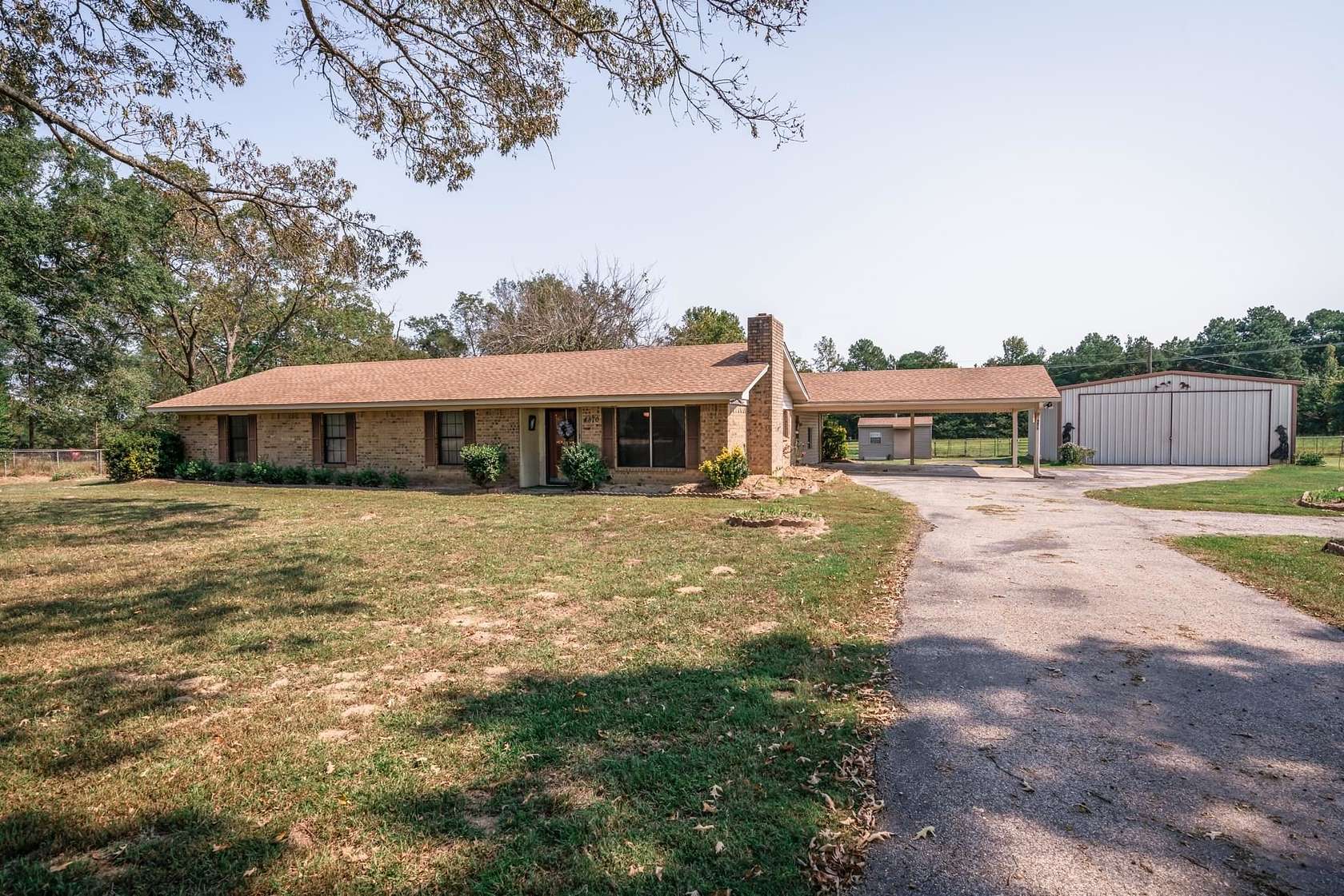 3.65 Acres of Land with Home for Sale in Daingerfield, Texas
