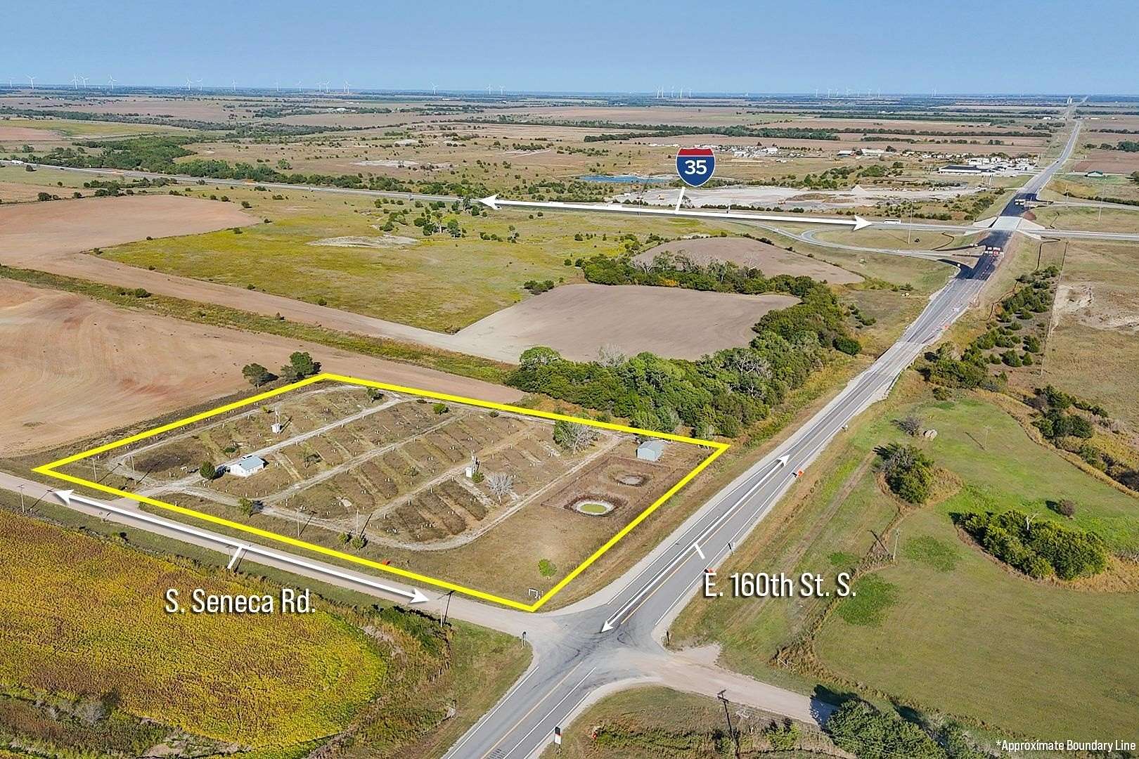 6 Acres of Improved Mixed-Use Land for Auction in South Haven, Kansas