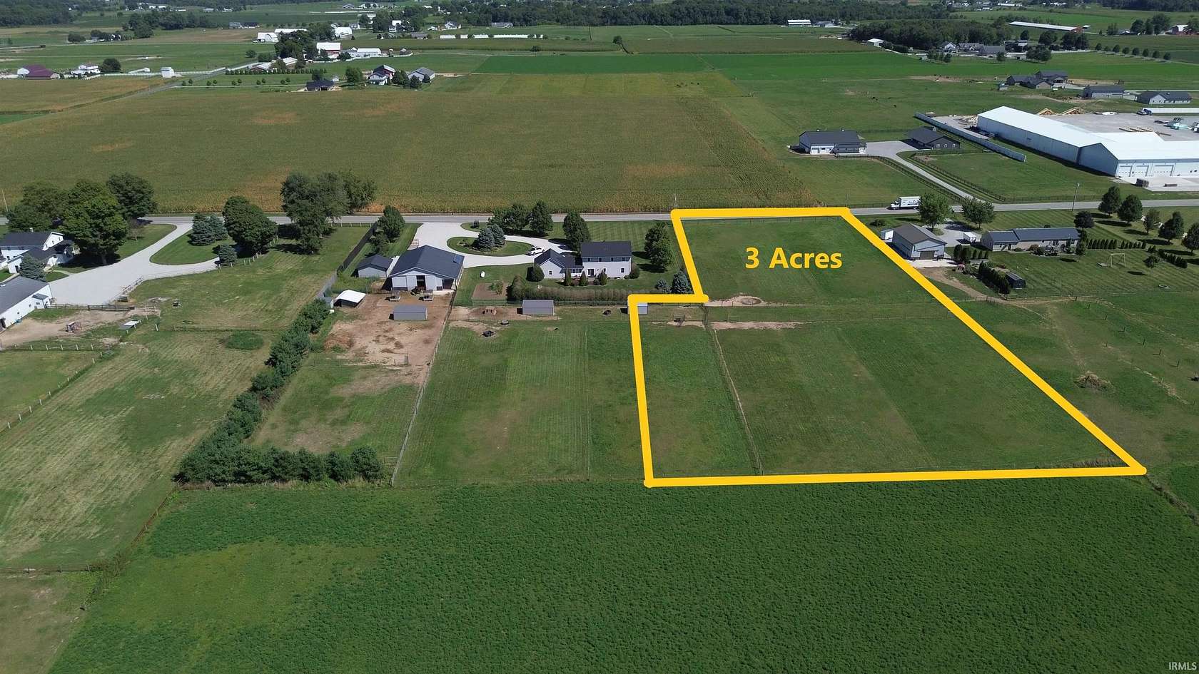 3 Acres of Residential Land for Auction in Middlebury, Indiana