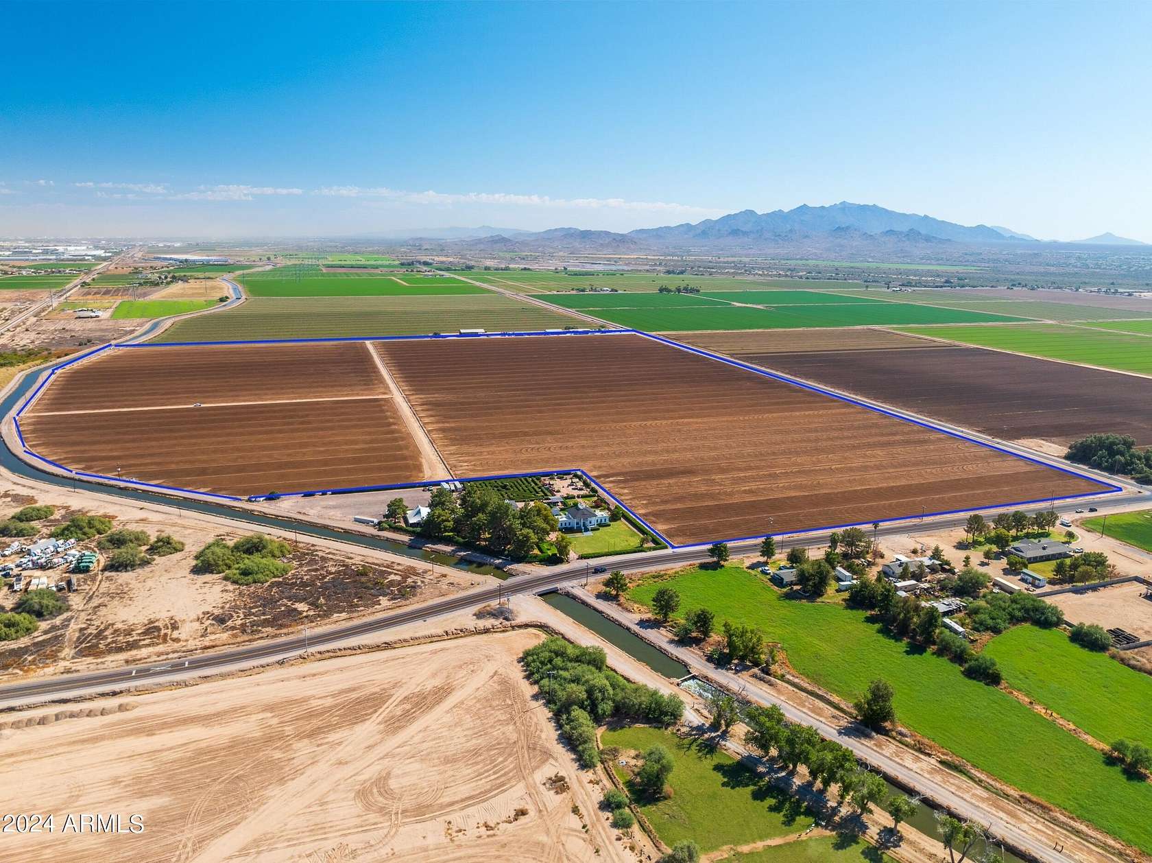 126 Acres of Agricultural Land for Sale in Buckeye, Arizona