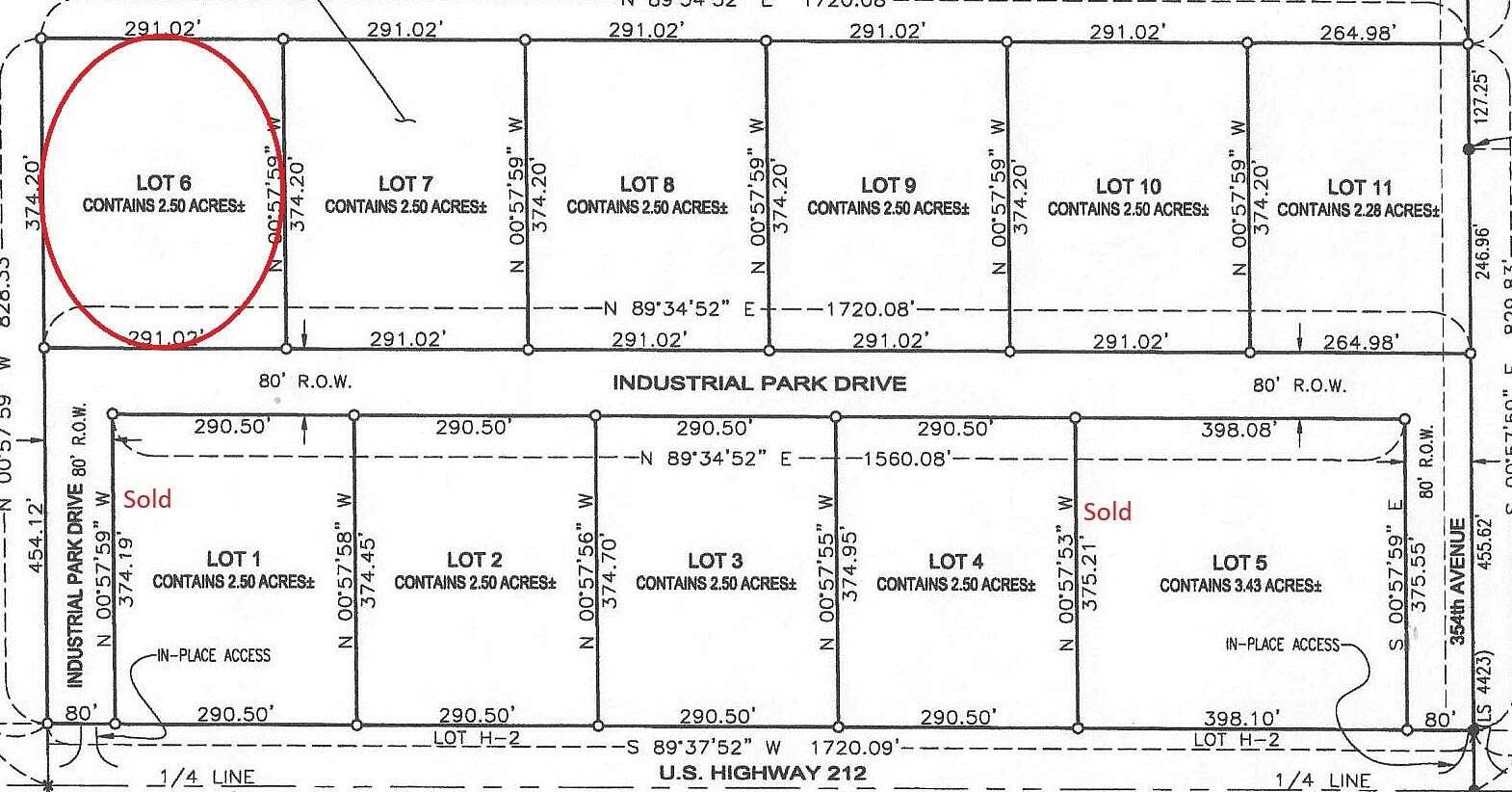 2.5 Acres of Commercial Land for Sale in Faulkton, South Dakota