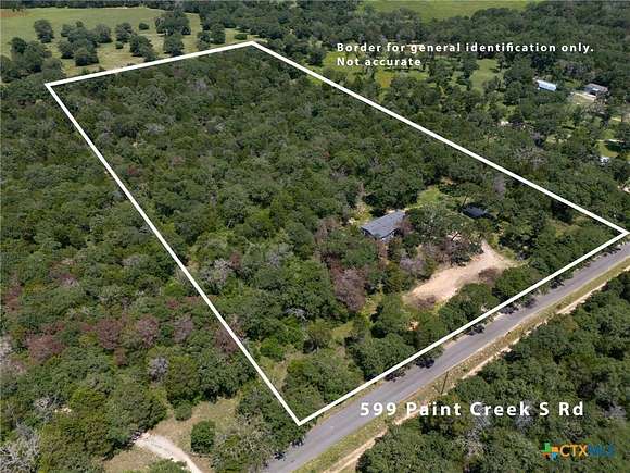 10.08 Acres of Land with Home for Sale in Paige, Texas