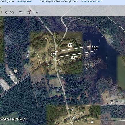 1.24 Acres of Residential Land for Sale in Smyrna, North Carolina