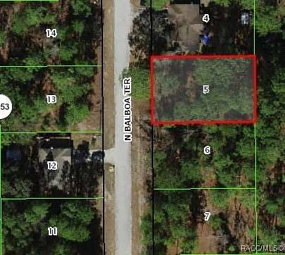 0.23 Acres of Residential Land for Sale in Citrus Springs, Florida