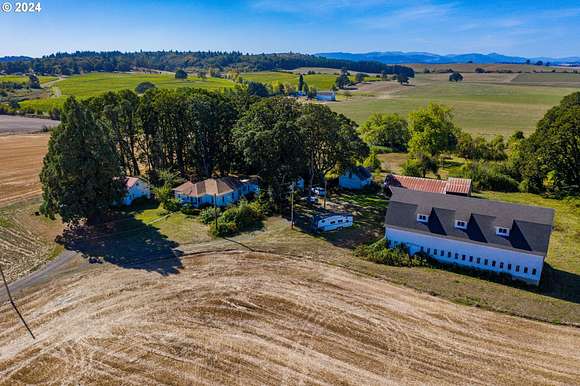 96.26 Acres of Agricultural Land with Home for Sale in Rickreall, Oregon