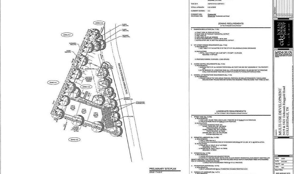 0.52 Acres of Commercial Land for Sale in Ooltewah, Tennessee