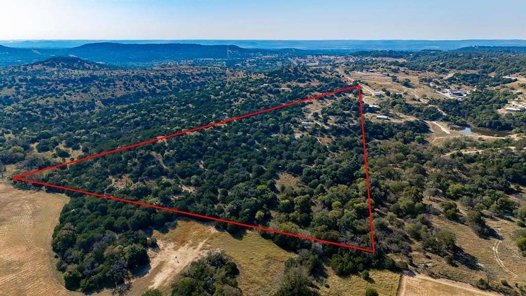 30 Acres of Land with Home for Sale in Center Point, Texas