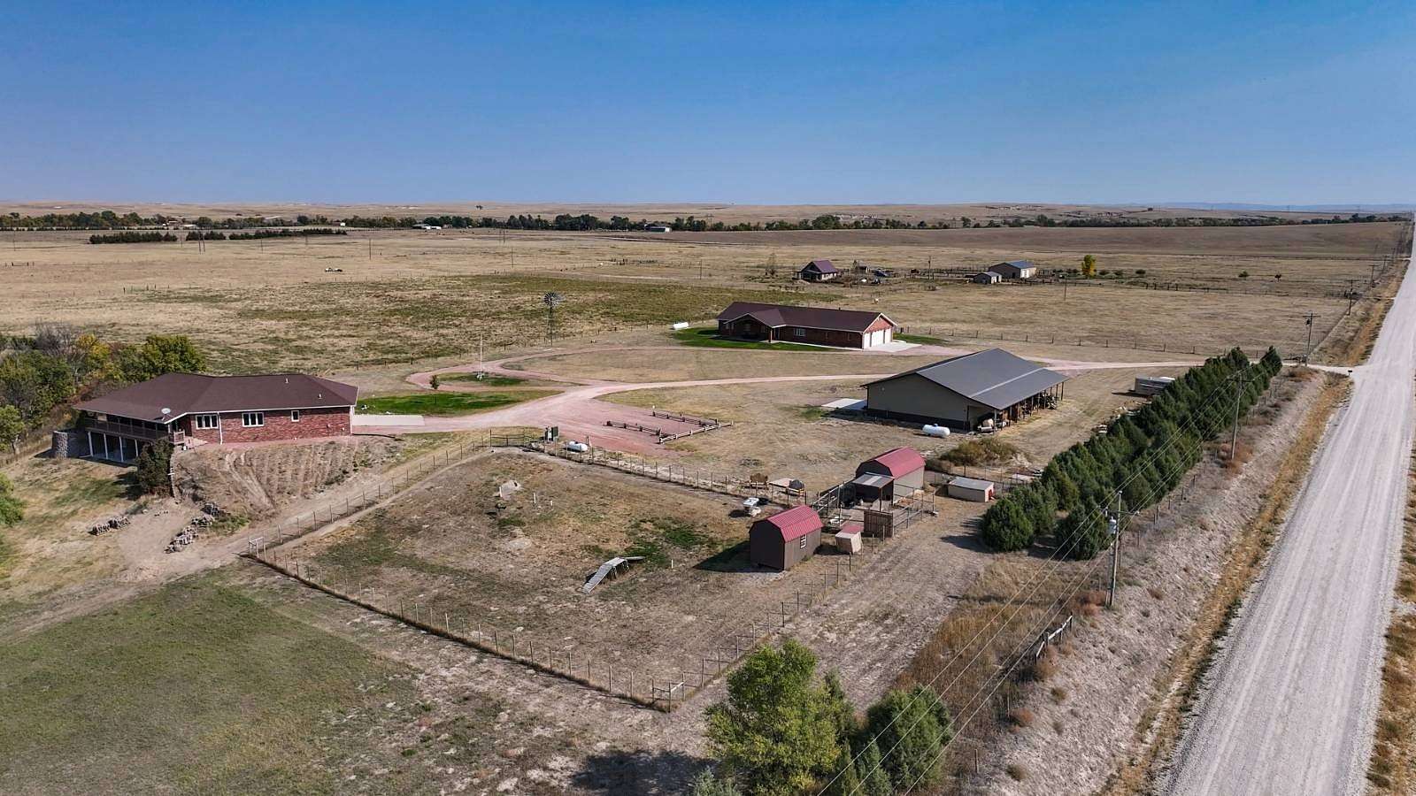 10 Acres of Land with Home for Sale in Chadron, Nebraska