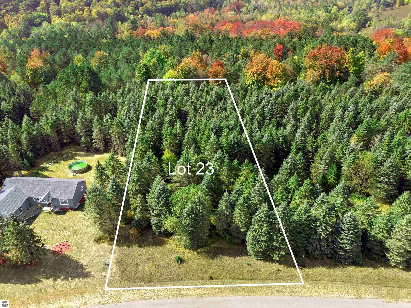 0.67 Acres of Land for Sale in Benzonia, Michigan