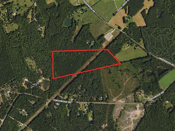 32.9 Acres of Recreational Land & Farm for Sale in Carthage, North Carolina