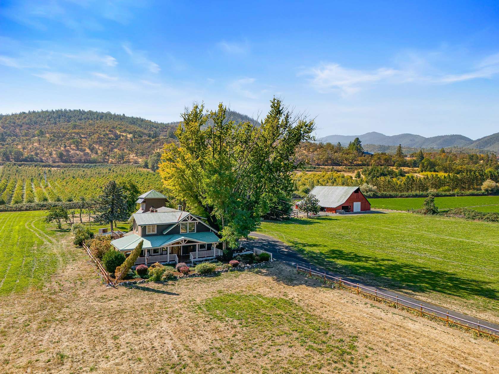 16.12 Acres of Land with Home for Sale in Talent, Oregon