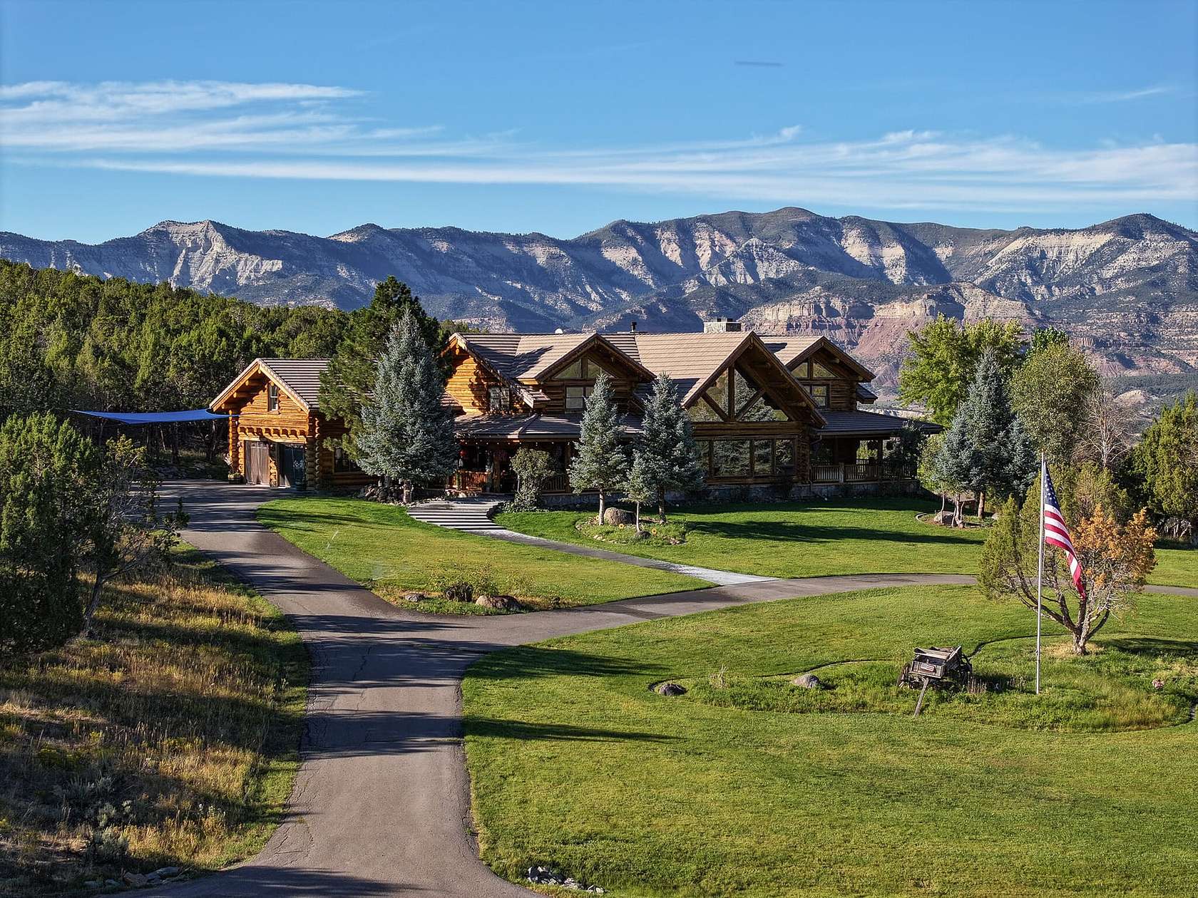 406.8 Acres of Land with Home for Sale in Collbran, Colorado