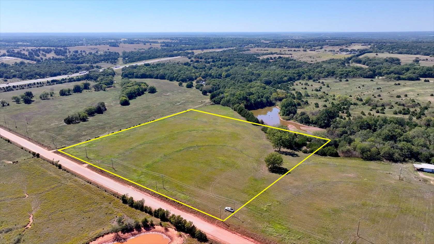 10 Acres of Land for Auction in Chandler, Oklahoma