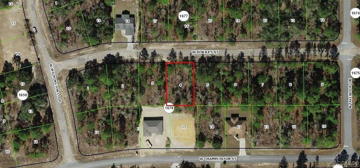 0.23 Acres of Residential Land for Sale in Citrus Springs, Florida