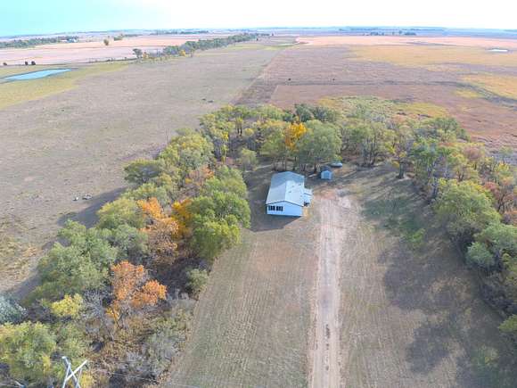 9.87 Acres of Residential Land with Home for Sale in Huron, South Dakota