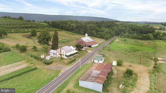 56.38 Acres of Agricultural Land with Home for Auction in McClure, Pennsylvania