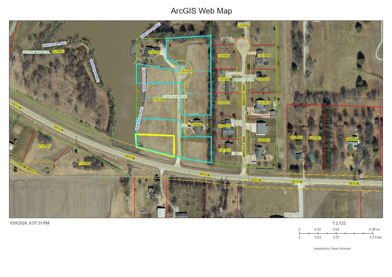 0.59 Acres of Residential Land for Sale in Vandalia, Illinois