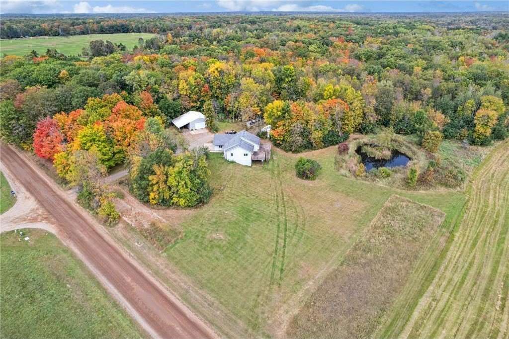 25.01 Acres of Land with Home for Sale in Ogilvie, Minnesota