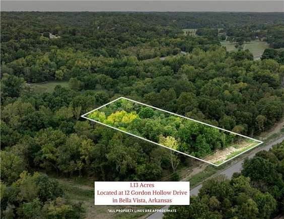 1.13 Acres of Residential Land for Sale in Bella Vista, Arkansas