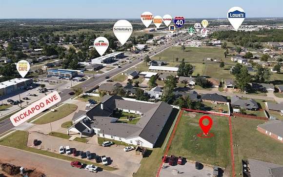 0.521 Acres of Commercial Land for Sale in Shawnee, Oklahoma