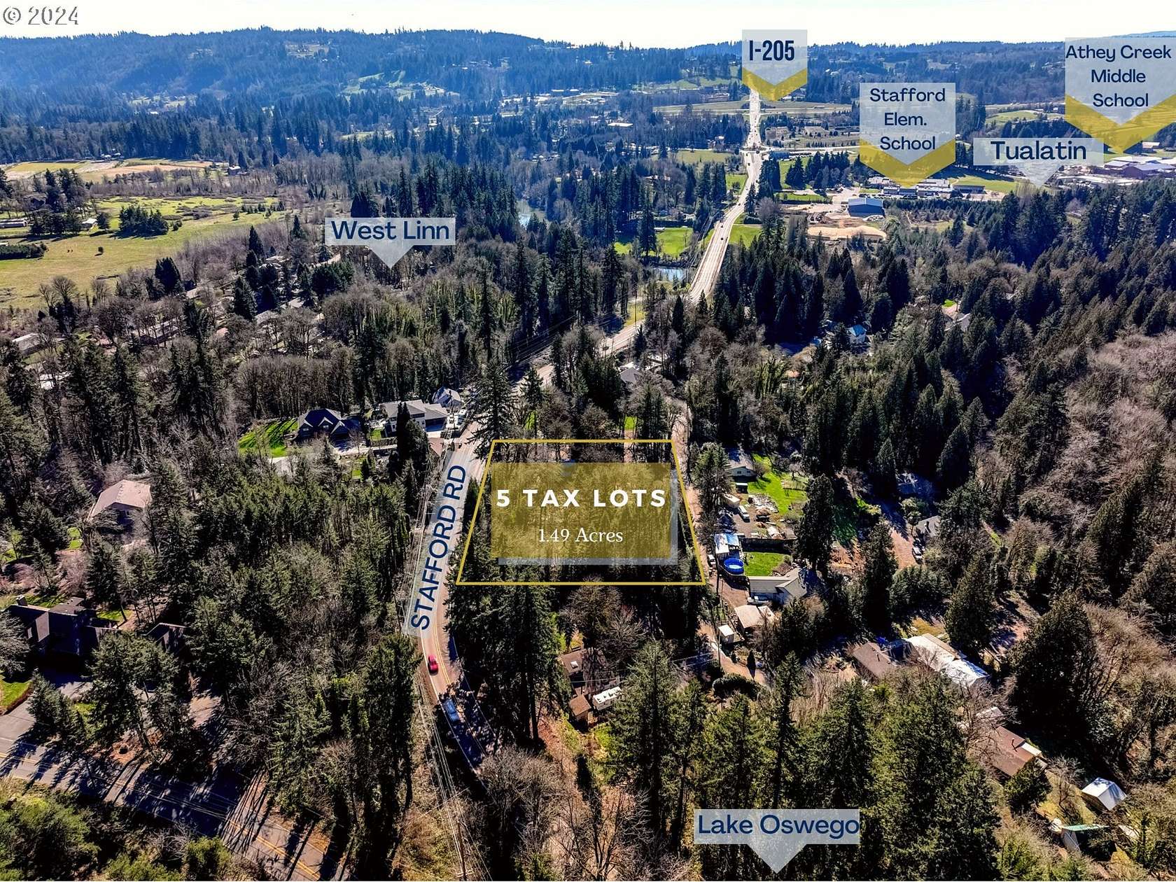 1.49 Acres of Residential Land for Sale in West Linn, Oregon