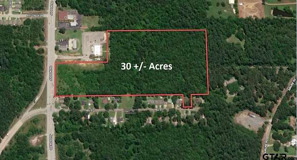 30 Acres of Land for Sale in Longview, Texas