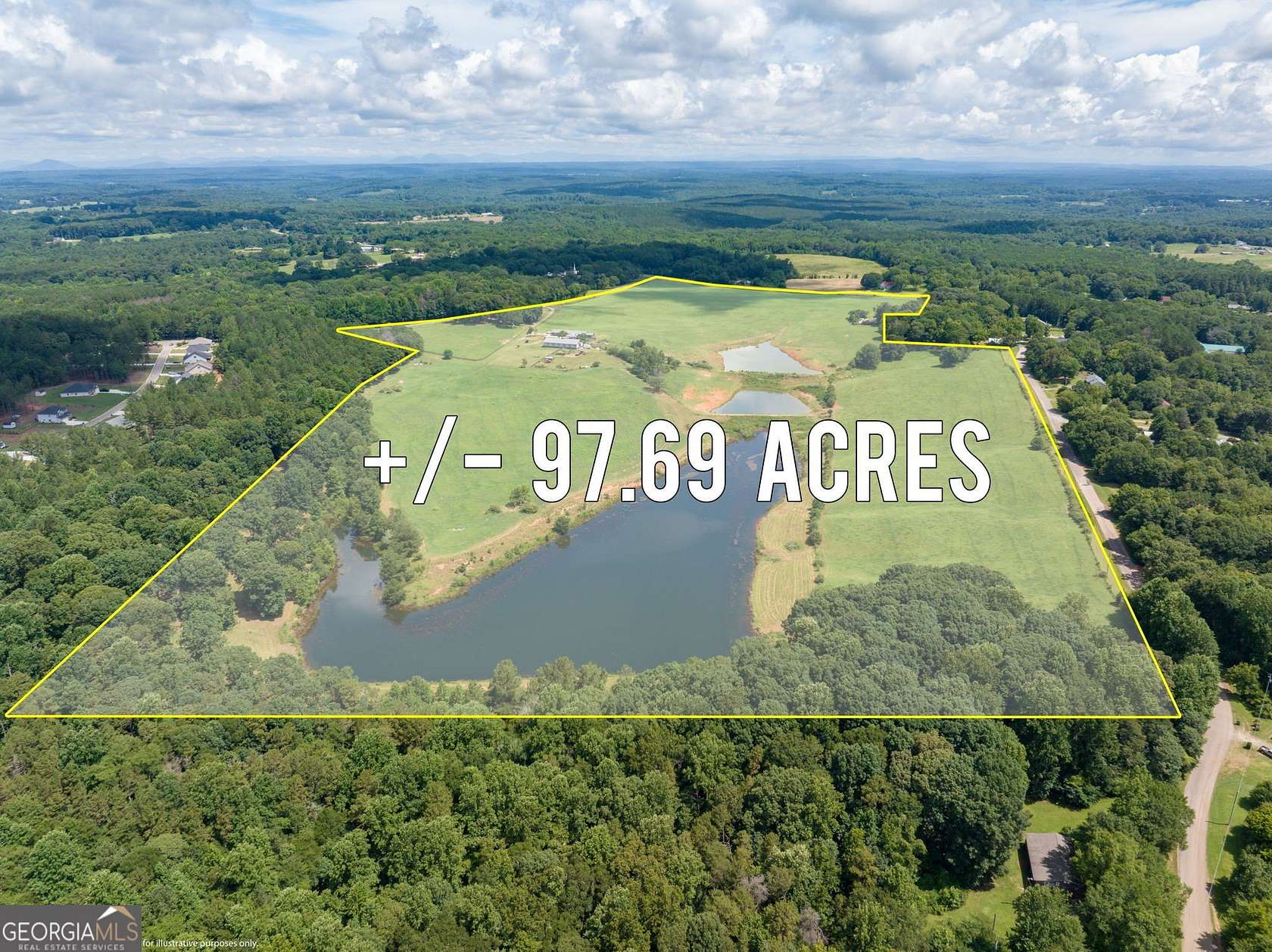 100 Acres of Mixed-Use Land for Sale in Maysville, Georgia