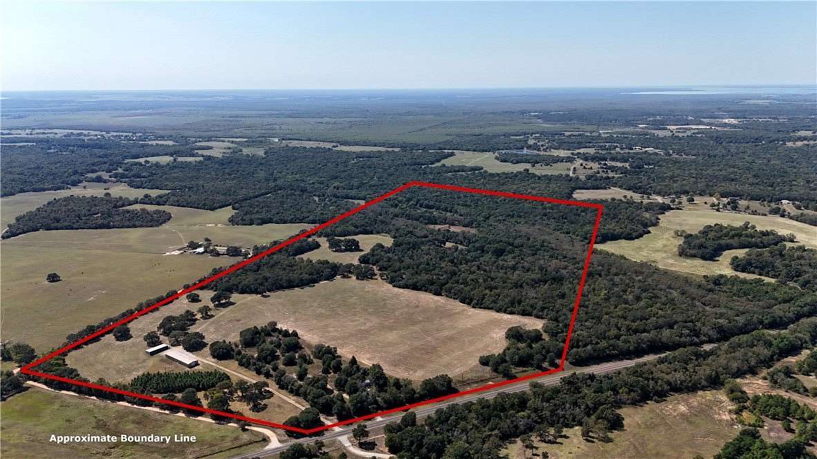 158.81 Acres of Land with Home for Sale in Tennessee Colony, Texas