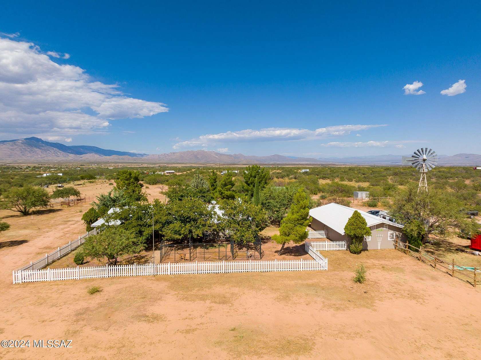 8.41 Acres of Land with Home for Sale in Benson, Arizona