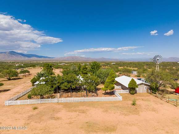 8.41 Acres of Land with Home for Sale in Benson, Arizona